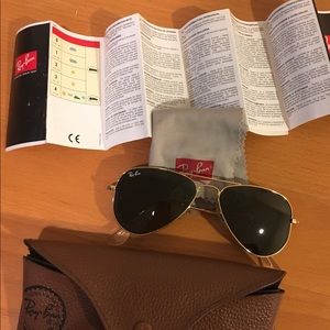 Jr junior kids teens Ray Ban aviators